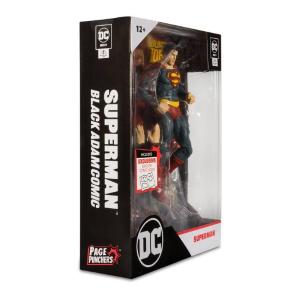 DC Page Punchers Comic Black Adam + Superman McFarlane Toys