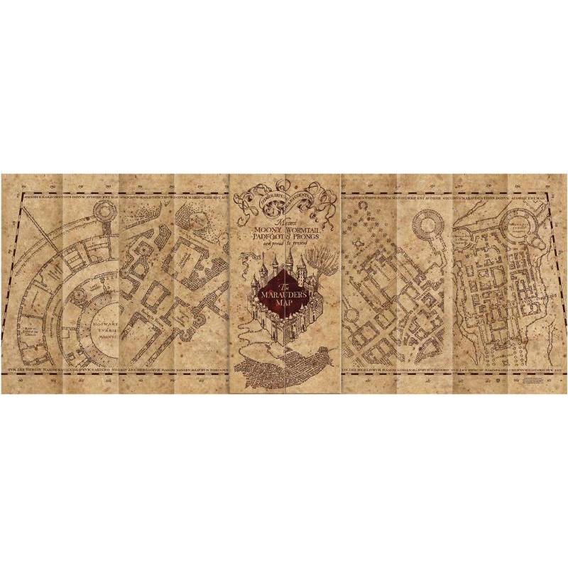 Harry Potter Jigsaw Puzzle The Marauder's Map Cover Noble Collection