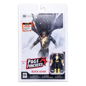 DC Page Punchers Comic Endless Winter + Black Adam McFarlane Toys