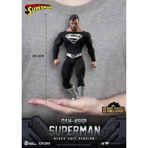 DC Comics: Dynamic 8ction Heroes Superman Black Suit Beast Kingdom
