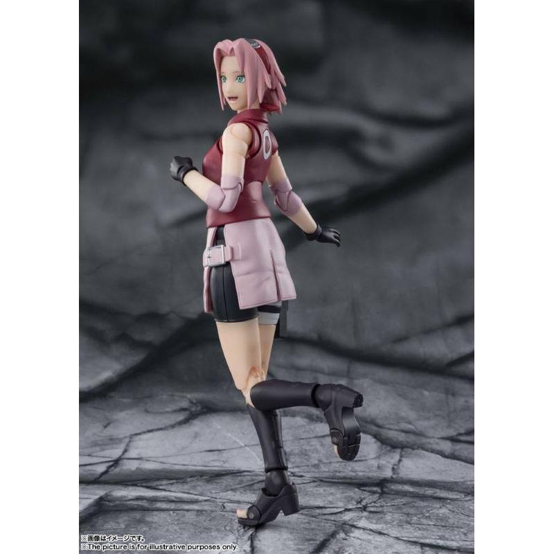 Naruto Shippuden: S.H. Figuarts Sakura Haruno Inheritor of Tsunade's indominable will - Bandai