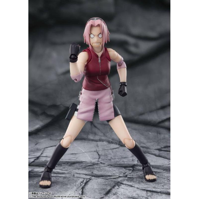 Naruto Shippuden: S.H. Figuarts Sakura Haruno Inheritor of Tsunade's indominable will - Bandai
