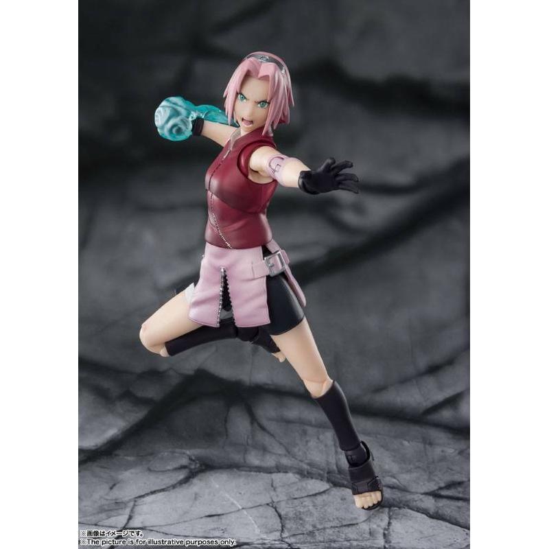 Naruto Shippuden: S.H. Figuarts Sakura Haruno Inheritor of Tsunade's indominable will - Bandai