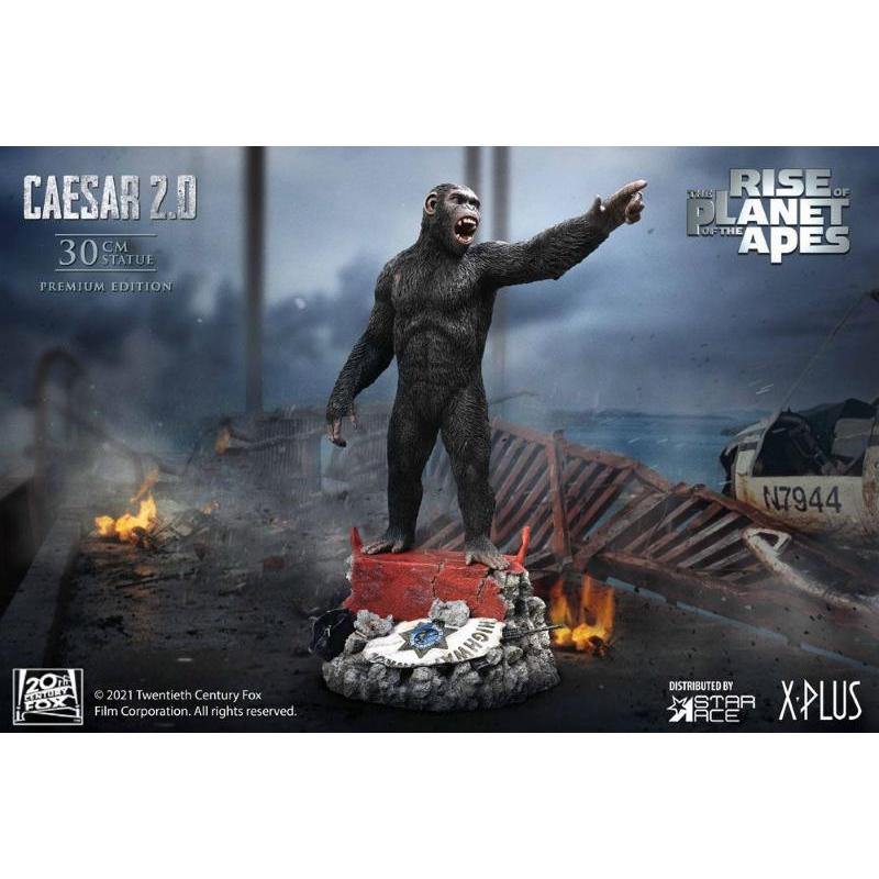 Rise of the Planet of the Apes Caesar 2.0 Deluxe Star Ace