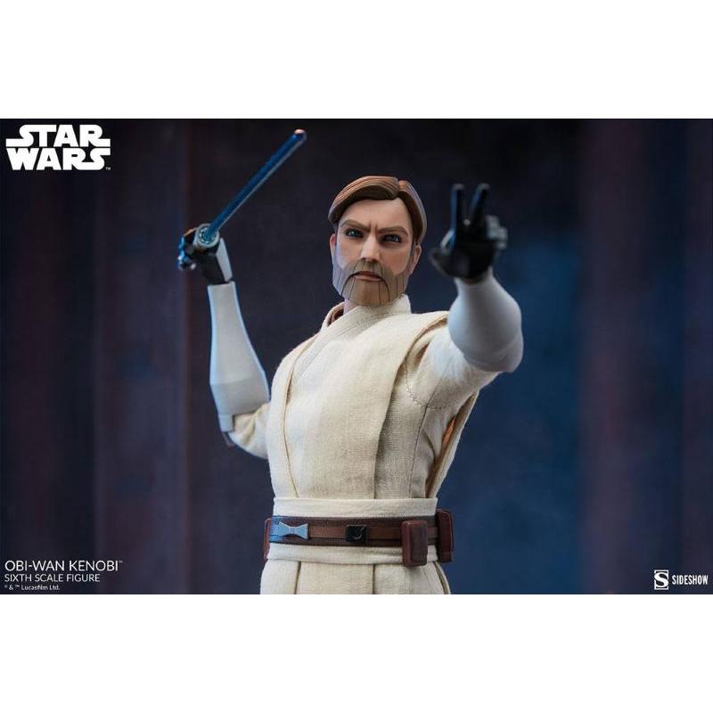 Star Wars The Clone Wars Obi-Wan Kenobi 1/6 Sideshow