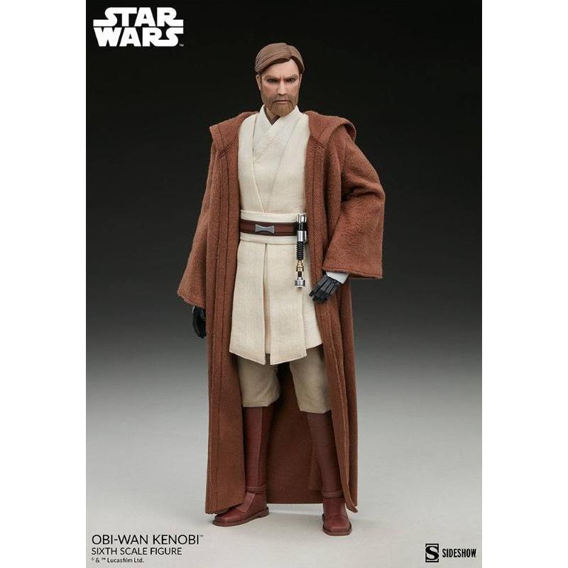 Star Wars The Clone Wars Obi-Wan Kenobi 1/6 Sideshow
