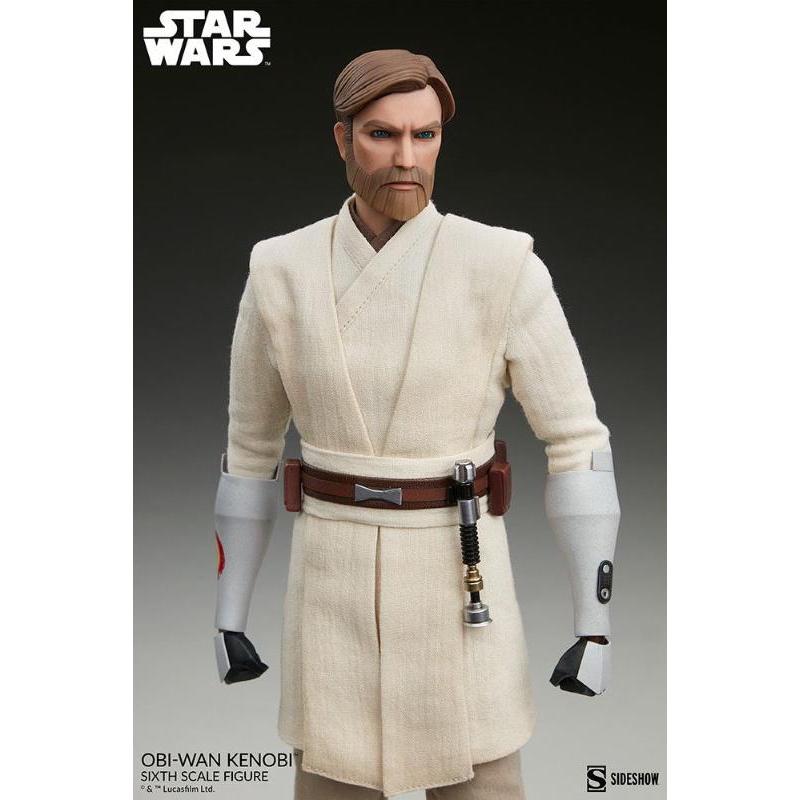 Star Wars The Clone Wars Obi-Wan Kenobi 1/6 Sideshow