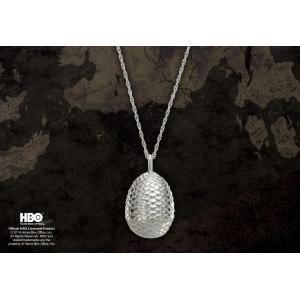 Game Of Thrones Dragon Egg Pendant Sterling Silver The Noble Collection