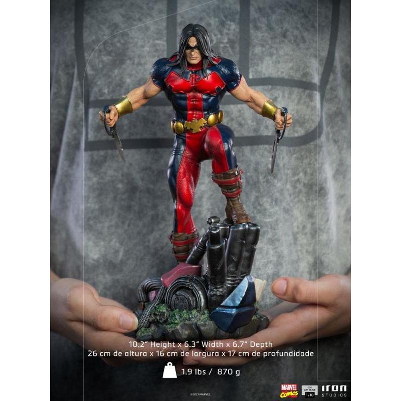 X-MEN BDS Art Scale 1/10 Warpath Iron Studios