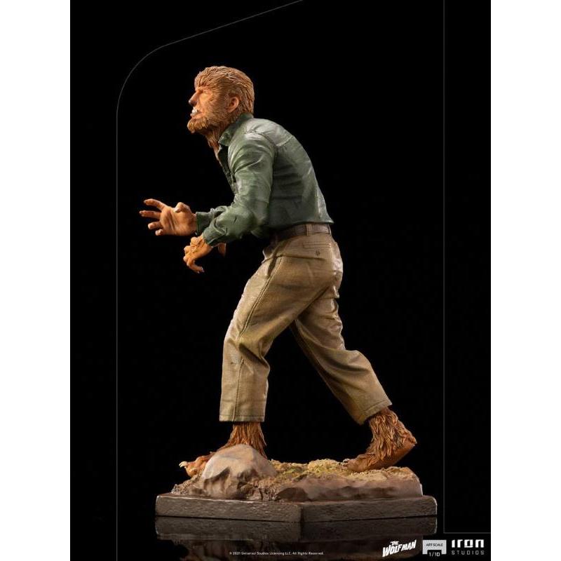 Universal Monsters Art Scale 1/10 The Wolf Man Iron Studios