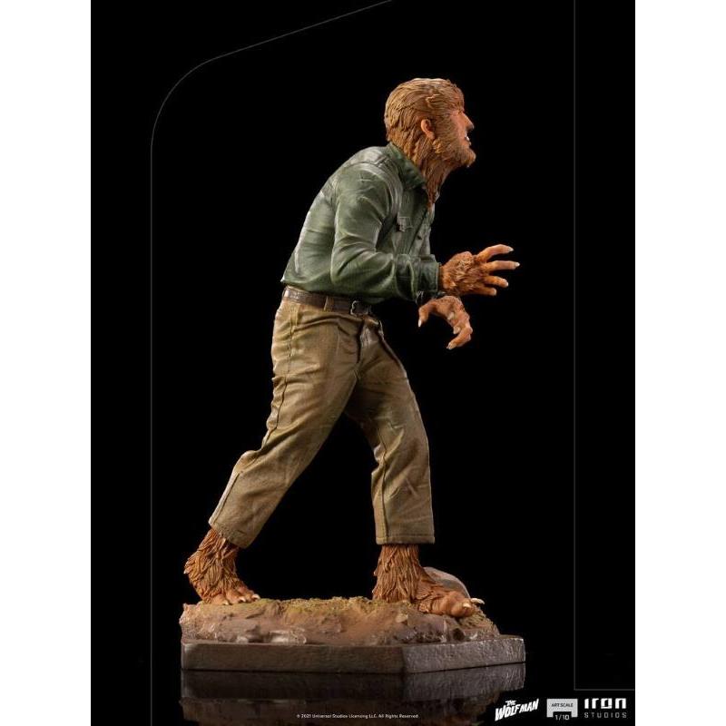 Universal Monsters Art Scale 1/10 The Wolf Man Iron Studios