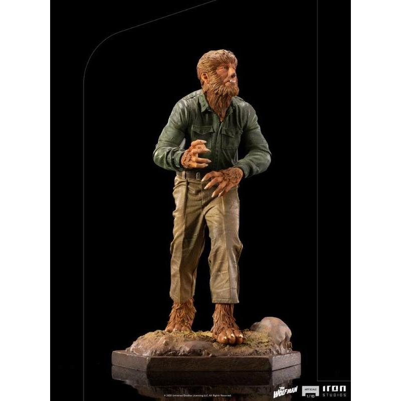 Universal Monsters Art Scale 1/10 The Wolf Man Iron Studios