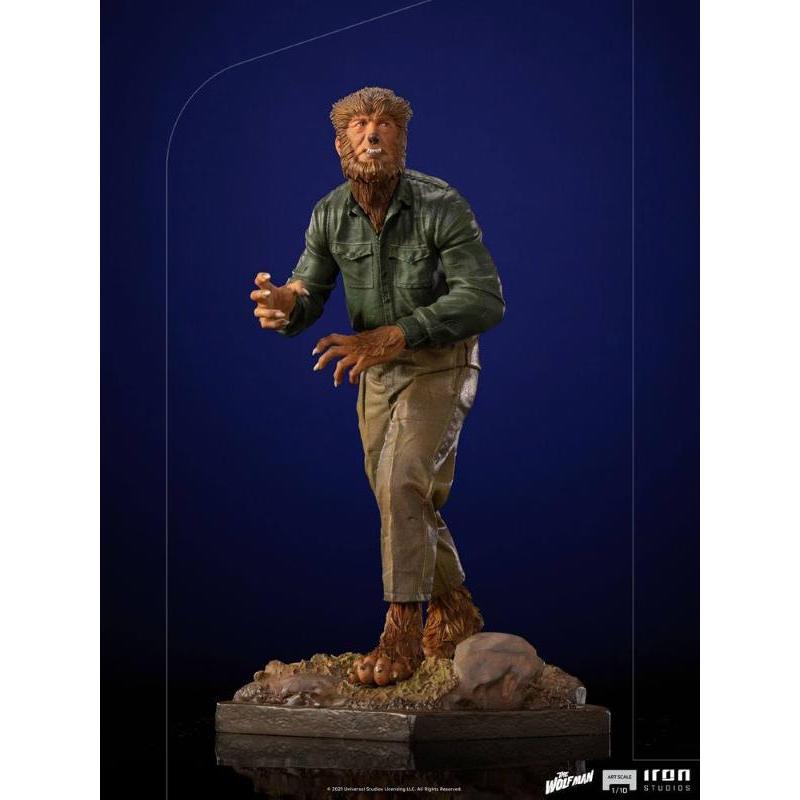 Universal Monsters Art Scale 1/10 The Wolf Man Iron Studios