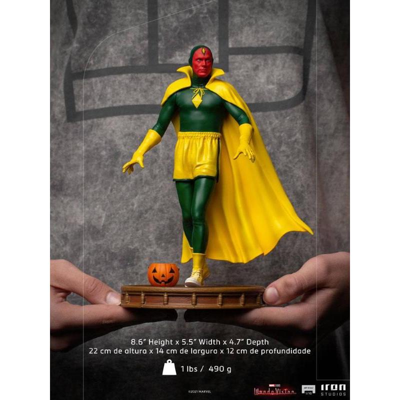 Wandavision Vision Halloween Version Iron Studios