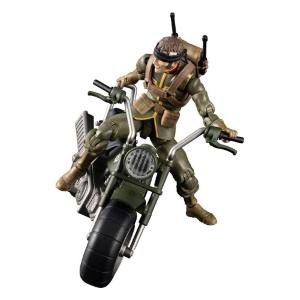 Mobile Suit Gundam GMG Zeon Soldier with Motorcycle Megahouse