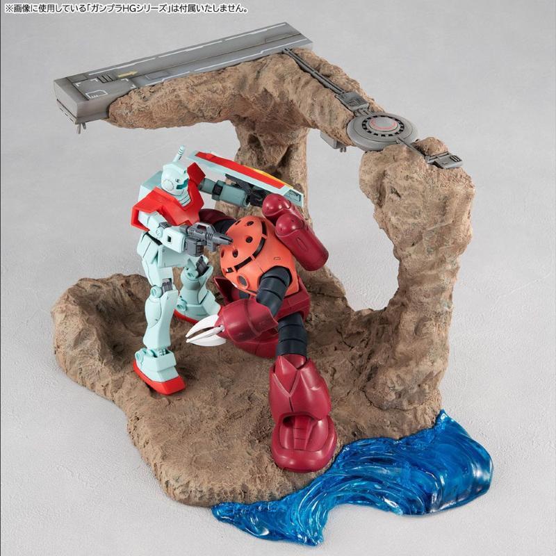 Gundam: Realistic Model Series Diorama G Structure GS01 Tragedy in Jaburo Megahouse