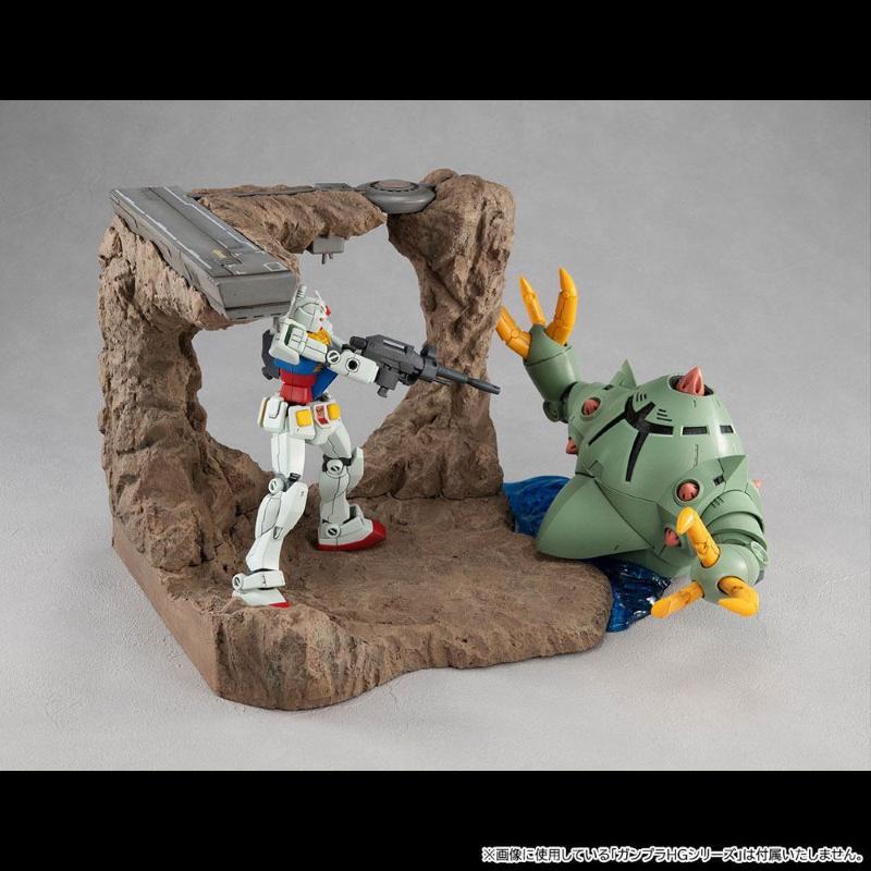 Gundam: Realistic Model Series Diorama G Structure GS01 Tragedy in Jaburo Megahouse