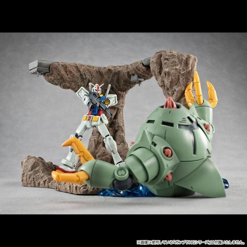 Gundam: Realistic Model Series Diorama G Structure GS01 Tragedy in Jaburo Megahouse