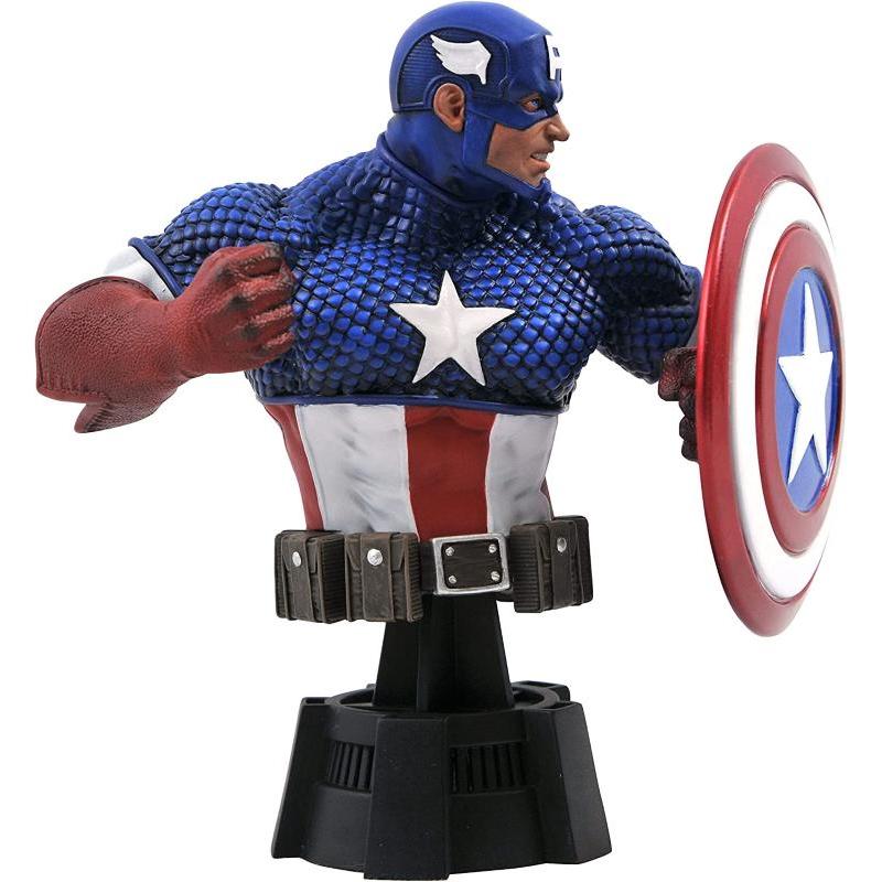 Marvel Comics: 1/7 Captain America Bust Diamond Select Toys