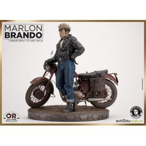Marlon Brando With Bike Old & Rare 1:6 Infinite Statue