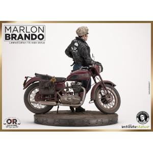 Marlon Brando With Bike Old & Rare 1:6 Infinite Statue