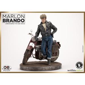 Marlon Brando With Bike Old & Rare 1:6 Infinite Statue