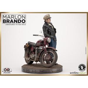 Marlon Brando With Bike Old & Rare 1:6 Infinite Statue