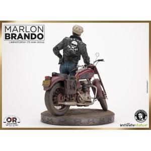 Marlon Brando With Bike Old & Rare 1:6 Infinite Statue