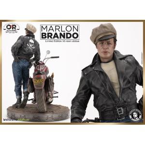 Marlon Brando With Bike Old & Rare 1:6 Infinite Statue
