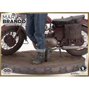 Marlon Brando With Bike Old & Rare 1:6 Infinite Statue