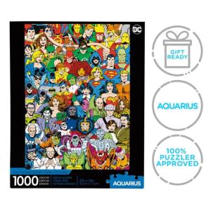 Dc Retro Cast 1000 Pcs Puzzle Aquarius Entertainment