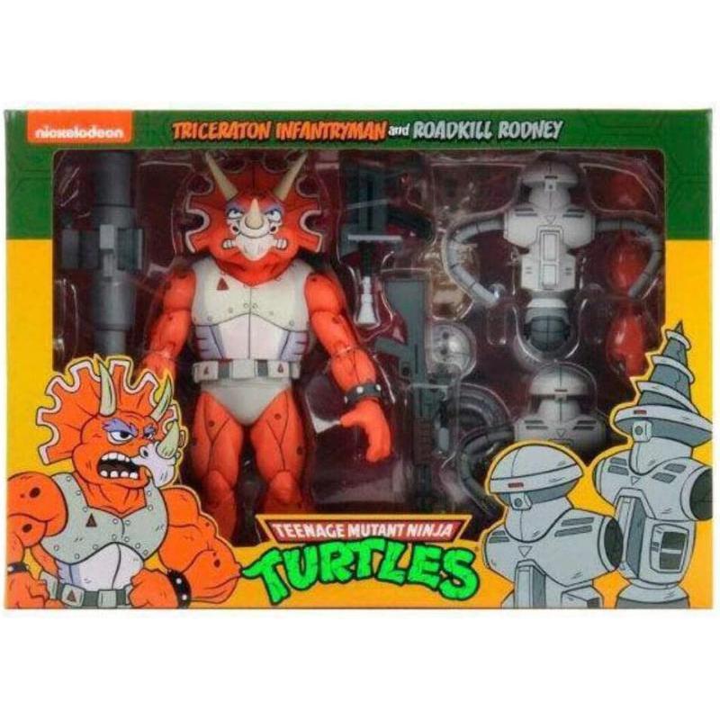 Teenage Mutant Ninja Turtles Triceraton & Roadkill Neca