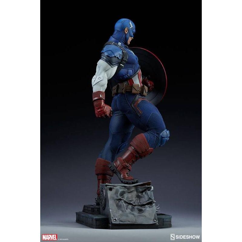 Marvel Comics: Premium Format Figure Captain America Sideshow