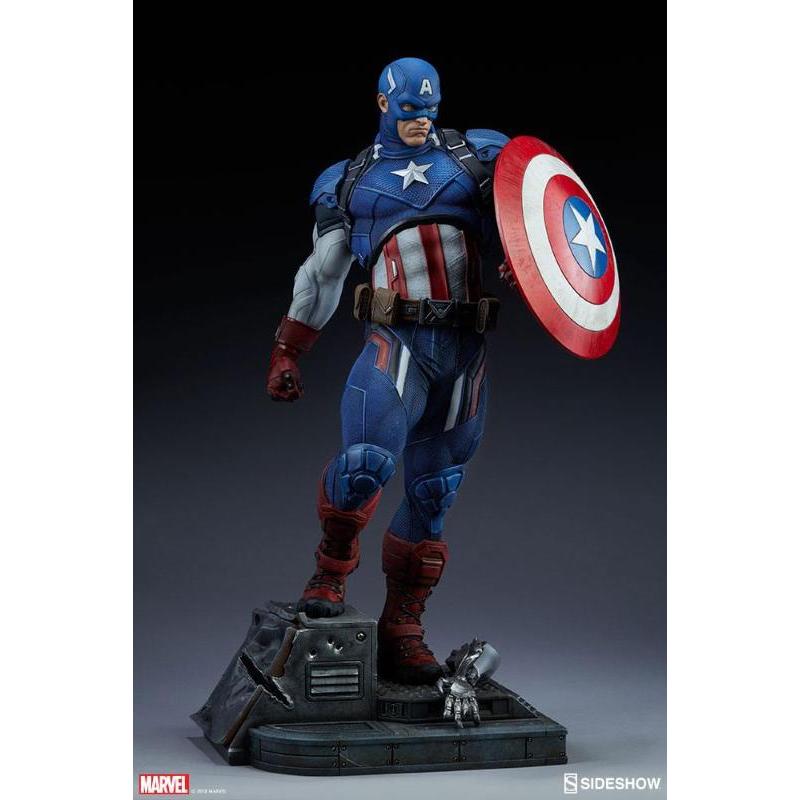 Marvel Comics: Premium Format Figure Captain America Sideshow