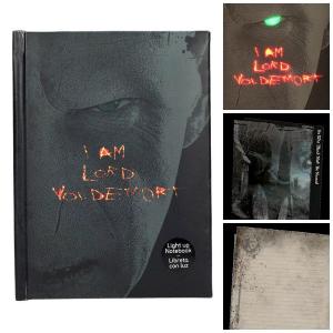Harry Potter Lord Voldemort Notebook W/Light Sd Toys