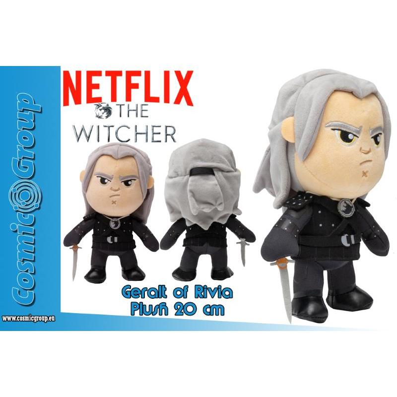 Netflix The Witcher Geralt Plush Jinx