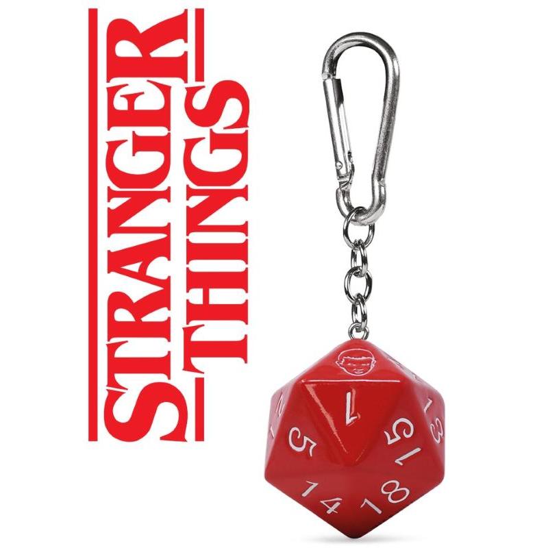 Stranger Things D20 3d Keyring Pyramid International