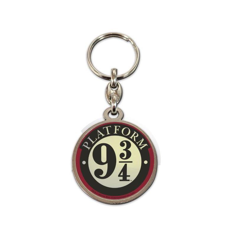 Harry Potter Platform 9 3/4 Round Metal Keychain Sd Toys