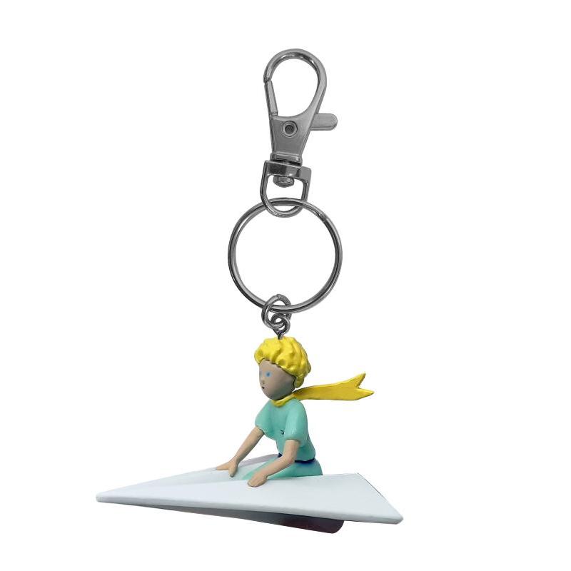 Little Prince On The Paper Plane Keyring Plastoy
