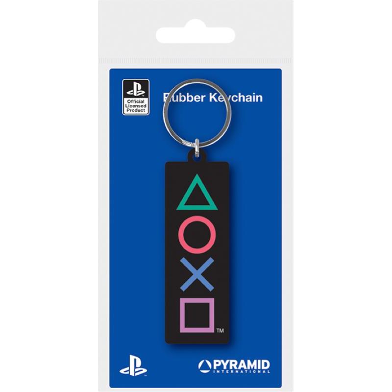 Playstation Shapes Keyring Pyramid International