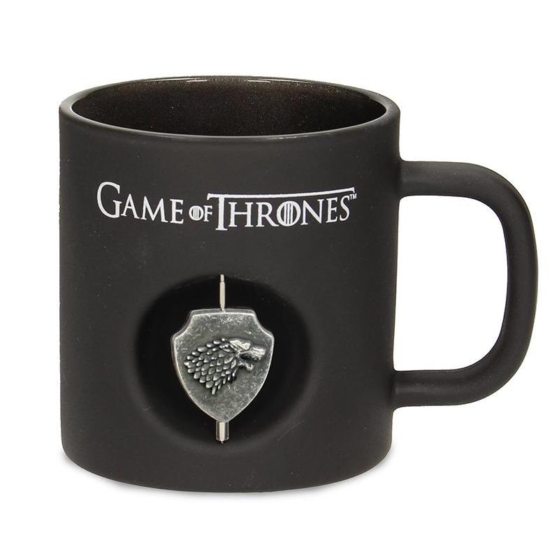 Got Stark Spin Logo Black Crystal Mug Sd Toys
