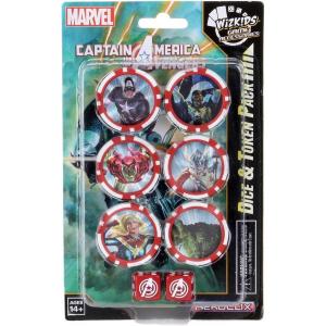 Marvel HeroClix: Captain America and Avengers Dice & Token Wizkids