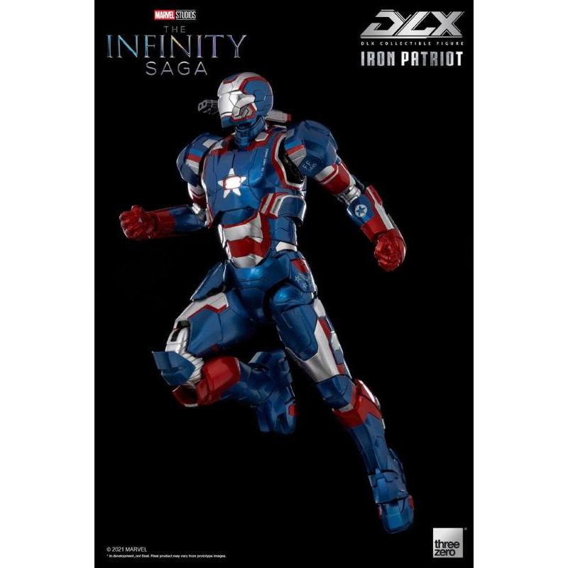 Marvel Infinity Saga DLX 1/12 Iron Patriot Threezero