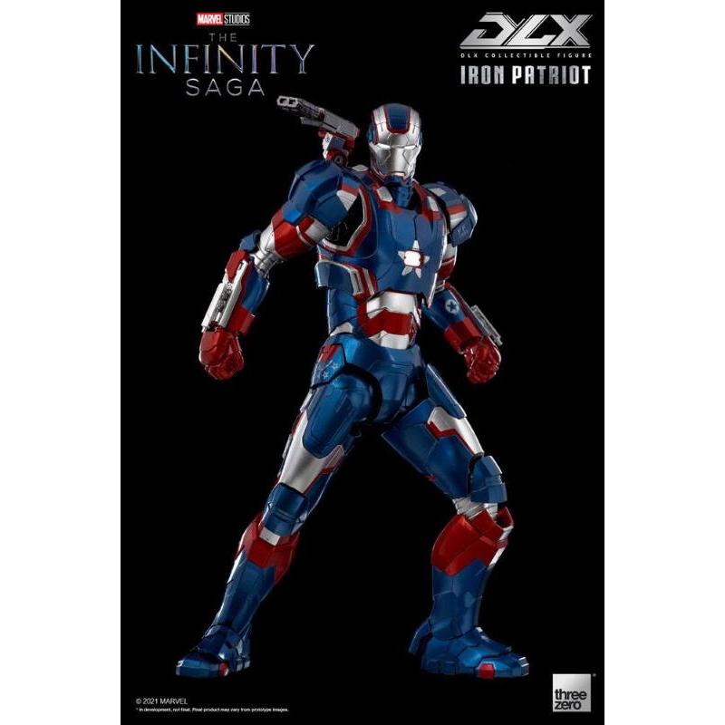 Marvel Infinity Saga DLX 1/12 Iron Patriot Threezero