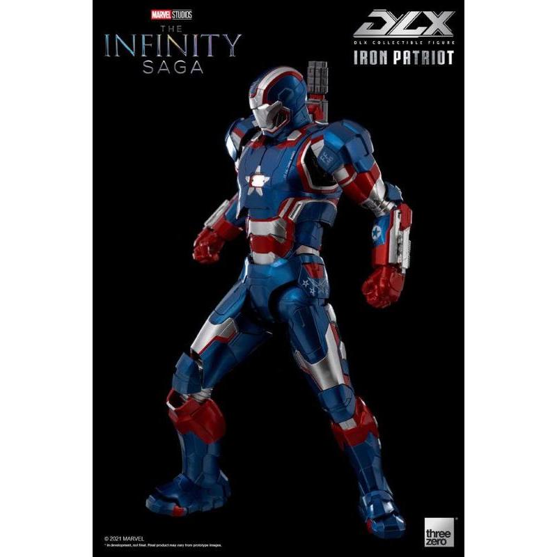 Marvel Infinity Saga DLX 1/12 Iron Patriot Threezero