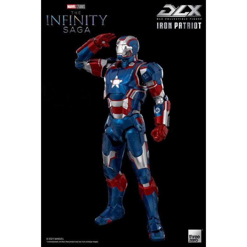Marvel Infinity Saga DLX 1/12 Iron Patriot Threezero