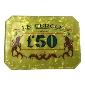 James Bond 1/1 Dr. No Casino Plaques Limited Edition Factory Enterteinment