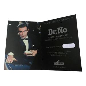 James Bond 1/1 Dr. No Casino Plaques Limited Edition Factory Enterteinment
