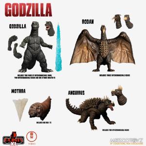 Godzilla: Destroy All Monsters 5 Points XL Deluxe Box Round 1 Mezco Toyz