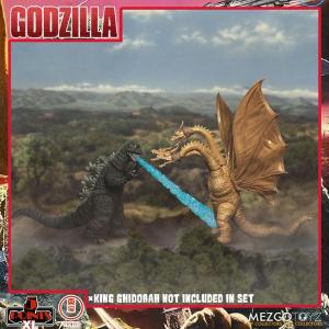 Godzilla: Destroy All Monsters 5 Points XL Deluxe Box Round 1 Mezco Toyz